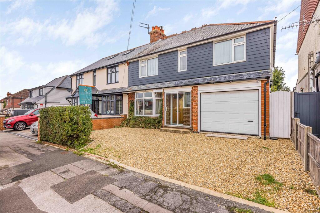 4-bed semi-detached on Rowlands Avenue, Waterlooville, PO7, £475,000
