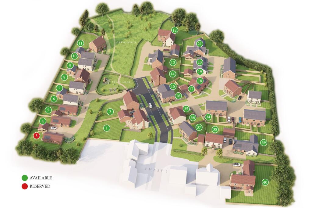 A Single Storey New Home in the Village of Hales photo 4
