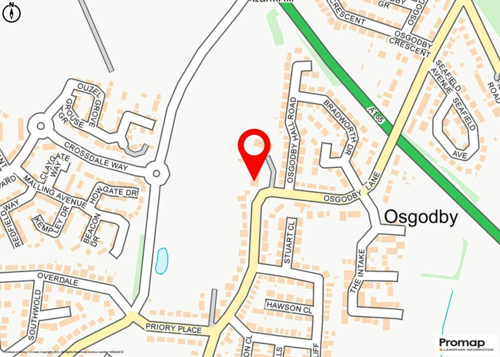 Poachers Barn, Scarborough   - Road Map.jpg