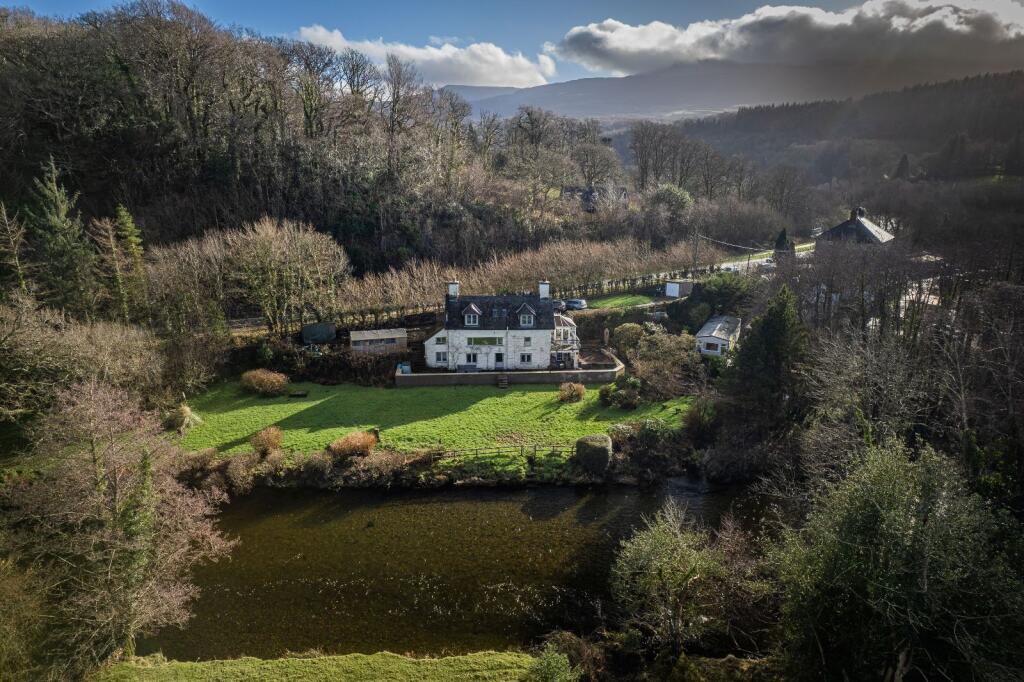 4-bed detached on The Store House, Llanelltyd, Dolgellau, LL40 2SR, £555,000