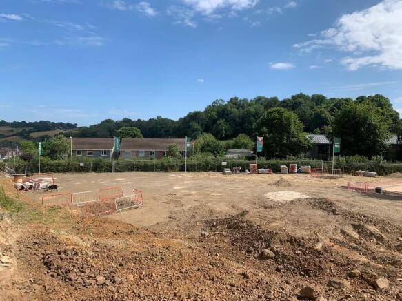 View over site