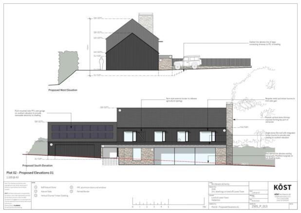 Plot 02 - Proposed Elevations