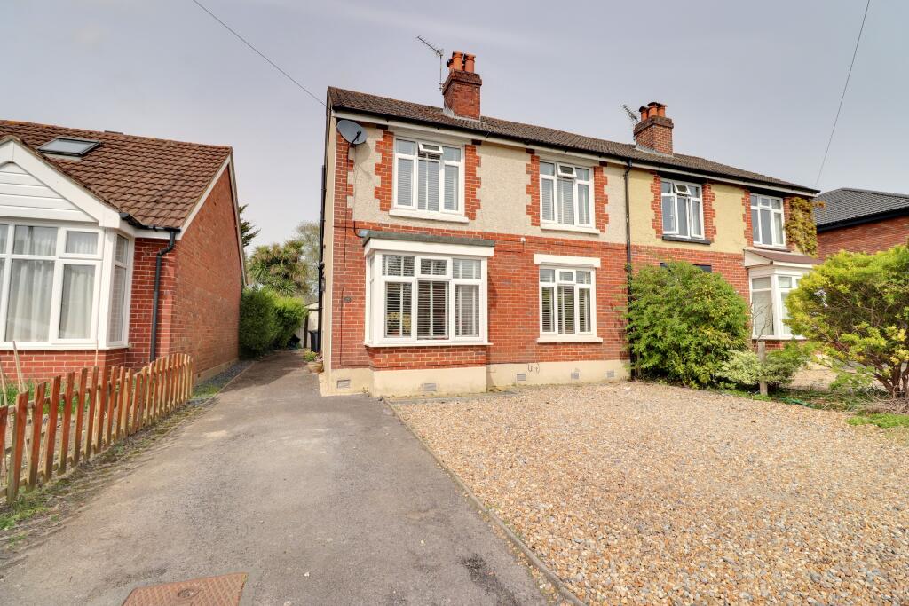 3-bed semi-detached on Padnell Road, Cowplain, £400,000