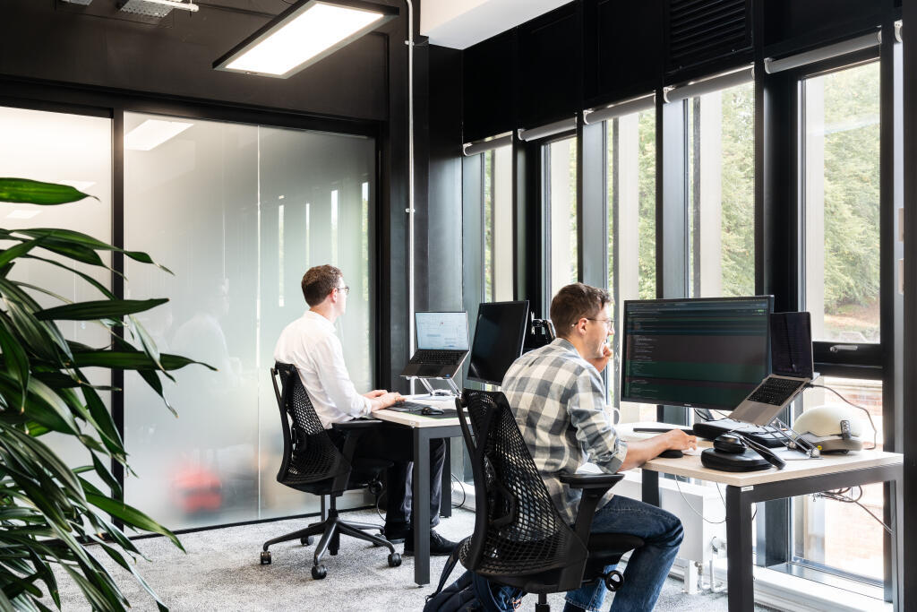 Coworking desks