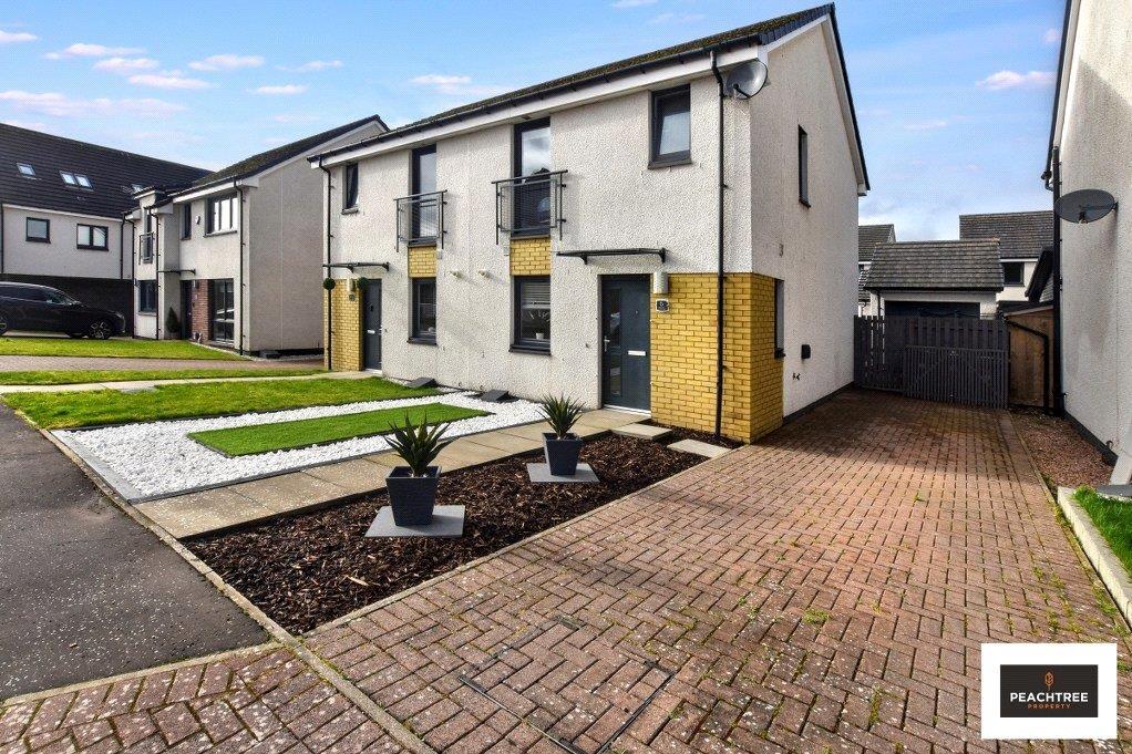 3-bed semi-detached on Pioneer Gardens, Renfrew, Renfrewshire, £239,995