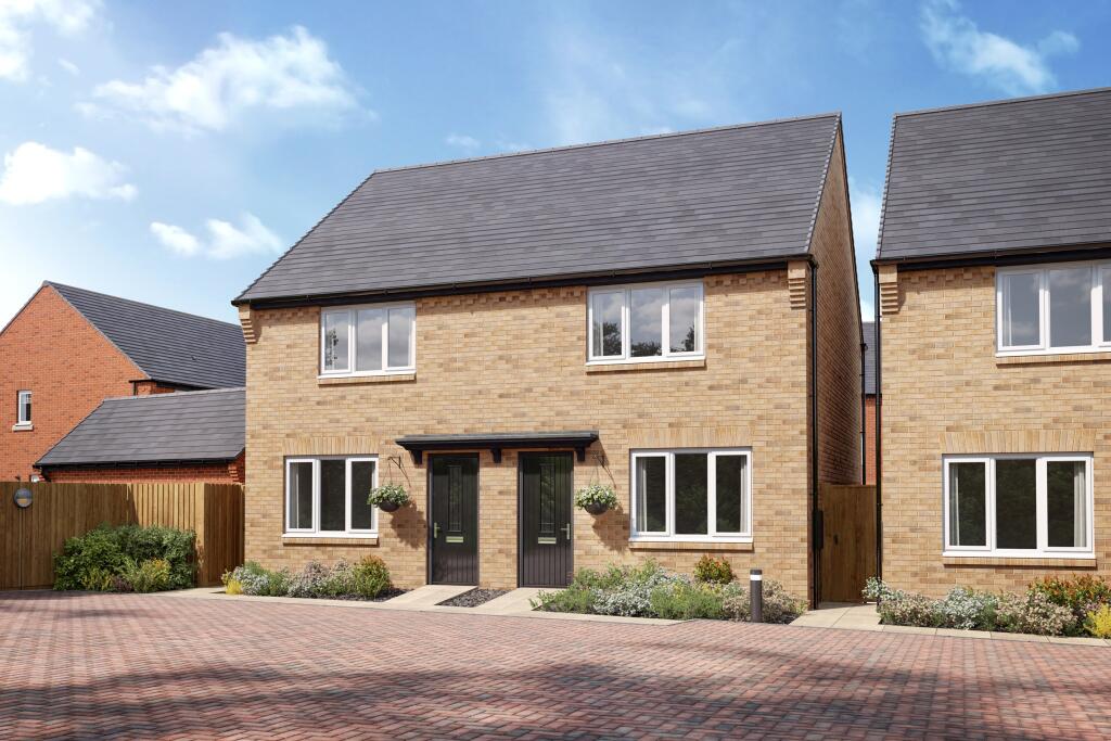 2-bed terraced on Tansy Road, 
Priors Hall Park, 
Corby, 
Northamptonshire, 
NN17 5BU, £186,200