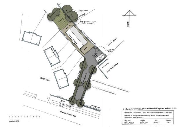 Proposed site plan