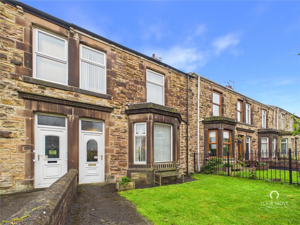3-bed terraced on The Avenue, Consett, Durham, DH8, £160,000
