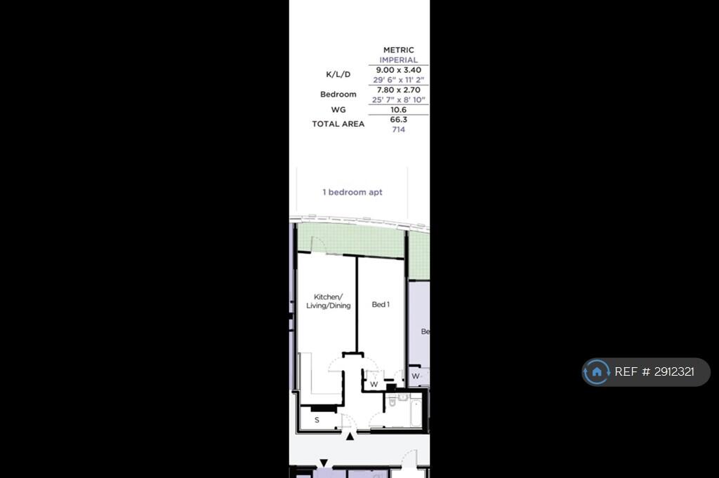 1 bedroom flat for rent