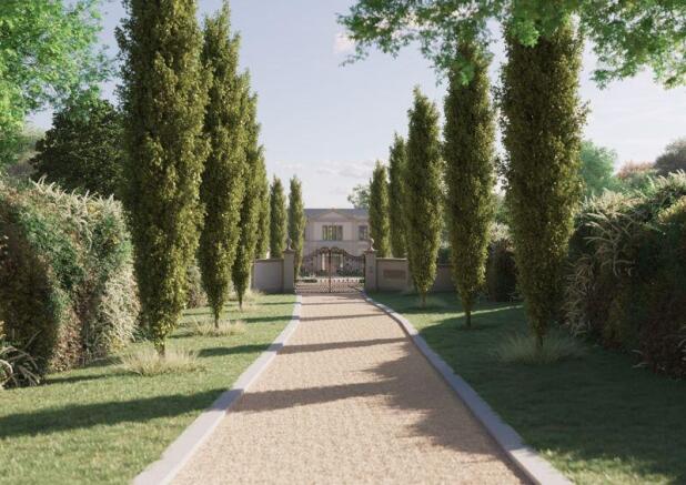 CGI of Driveway
