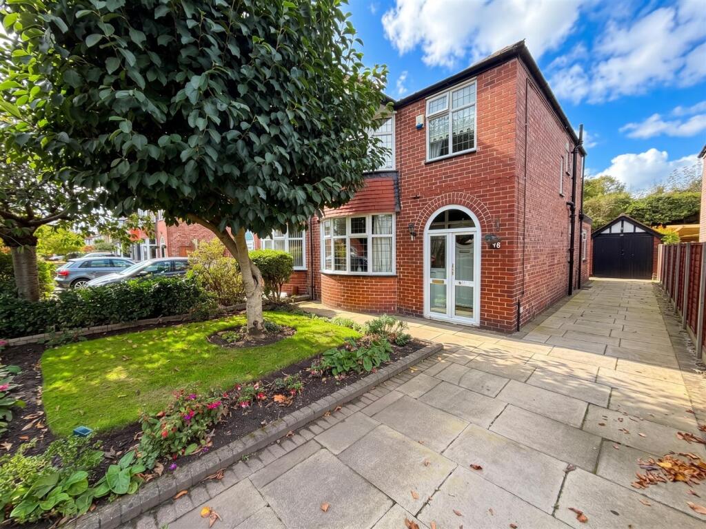 3-bed semi-detached on Walton Road, Sale, £450,000