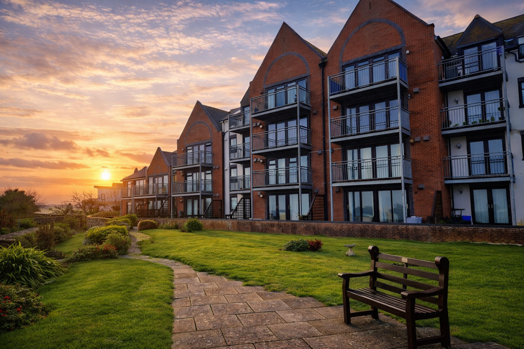 2-bed flat on Rockstone Apartments, Dawlish, £275,000