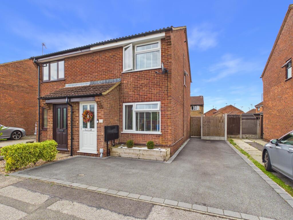 2-bed semi-detached on Langsett Drive, Chellaston, £210,000