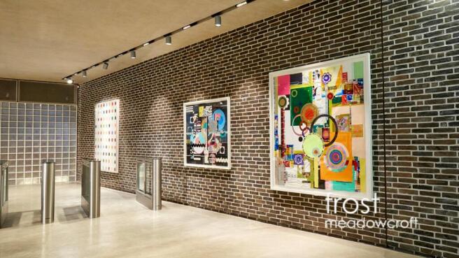 George Building W10 office to let West London Foyer Art.jpg