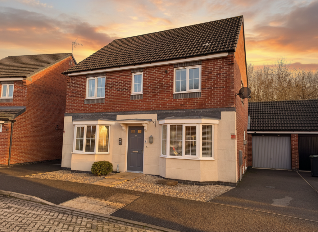 4-bed detached on Owston Road, Annesley, Nottingham, NG15 0DW, £325,000