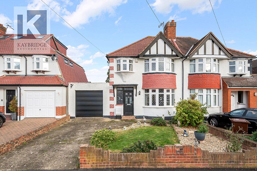 3-bed semi-detached on Walsingham Gardens, Epsom, KT19, £590,000