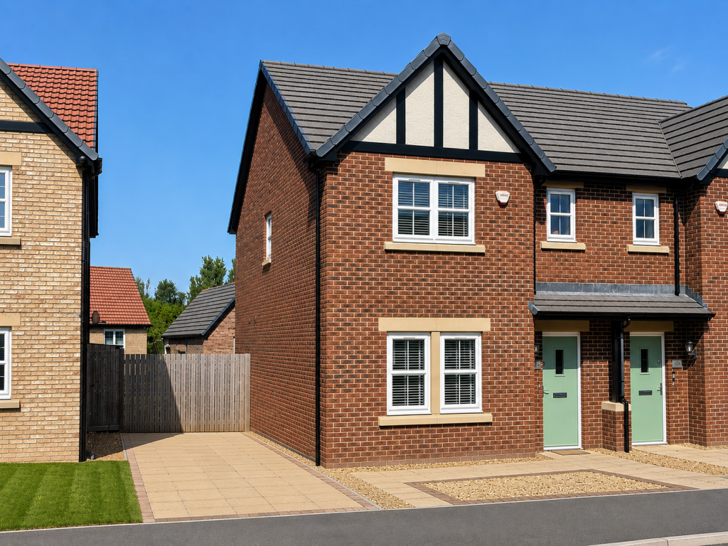 3-bed semi-detached on Furrow Grange, Acklam, £215,000