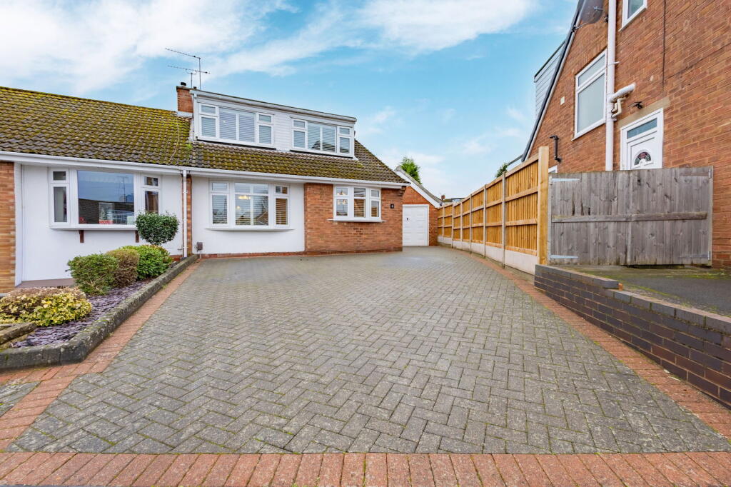 3-bed semi-detached on Cedar Close, Norton, Stourbridge, £375,000