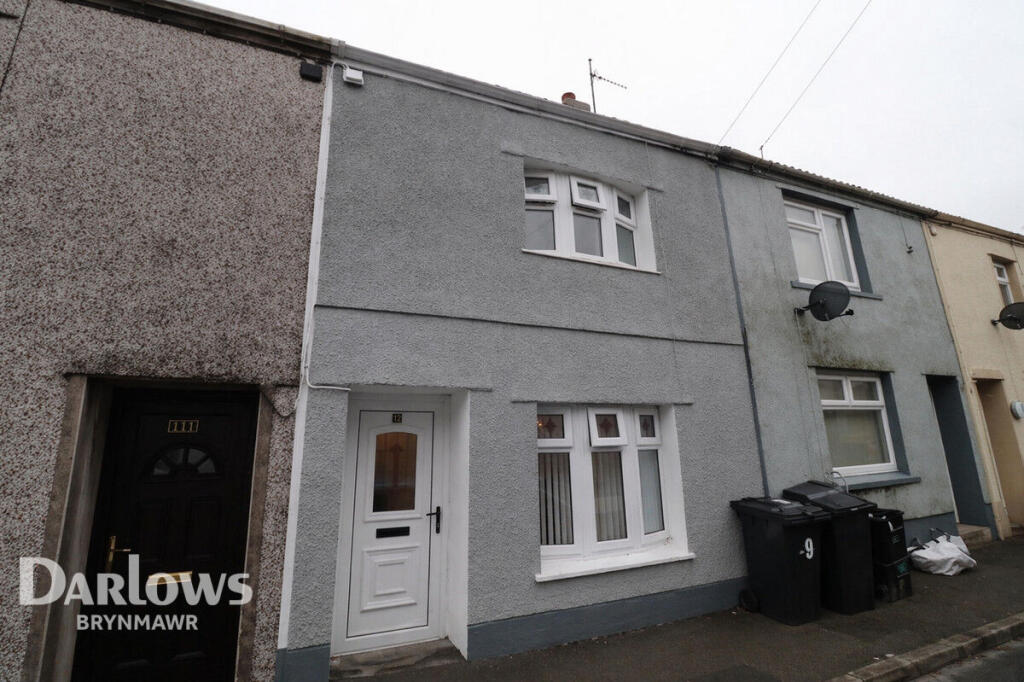2-bed terraced on King Street, Tredegar, £110,000