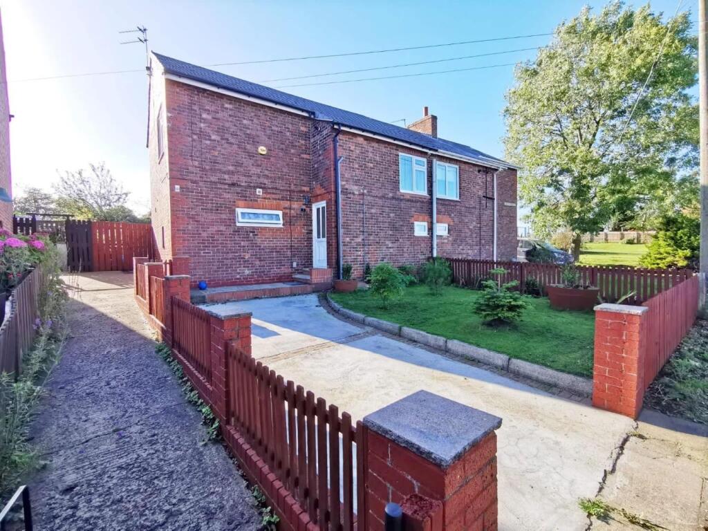 3-bed semi-detached on Purvis Terrace, Trimdon Station, £124,950