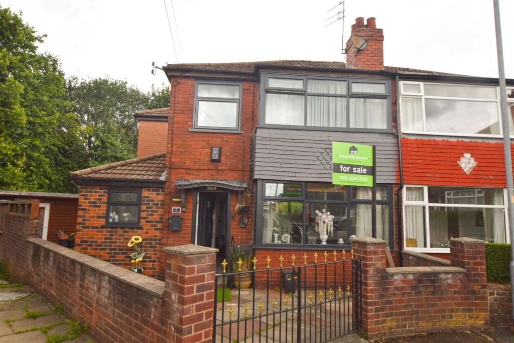 4-bed semi-detached on Garbrook Avenue, Blackley, Manchester, £299,999