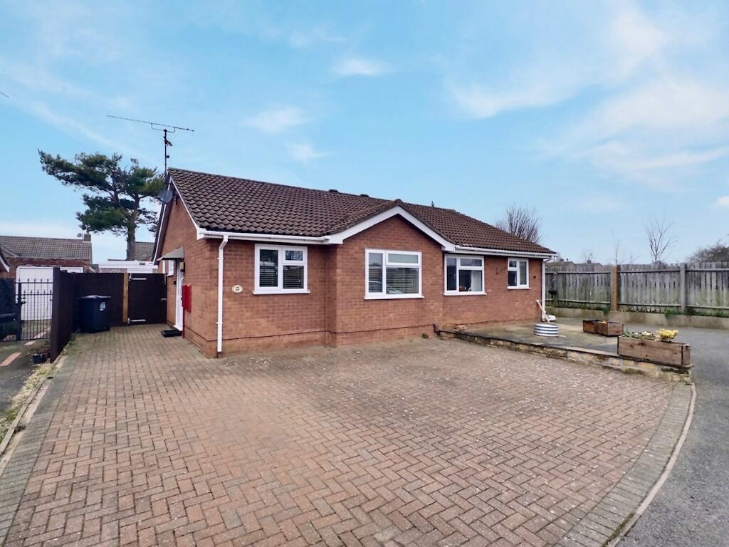 2-bed semi-detached on Harlton Close, Stanground, Peterborough, Cambridgeshire, PE2, £220,000