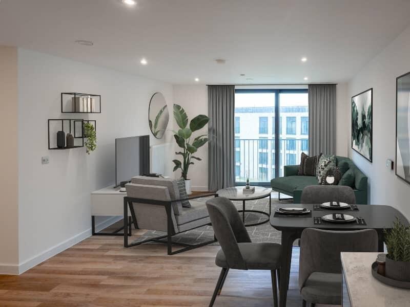 Additional image 3 of Plot 07-B-01-07 – 1 Bed Apartment, Perry Barr Village, Birmingham