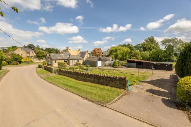Sleepy village lane