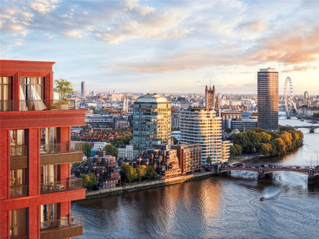 1-bed flat on The Capston, Embassy Gardens, Nine Elms, London, SW11, £890,000
