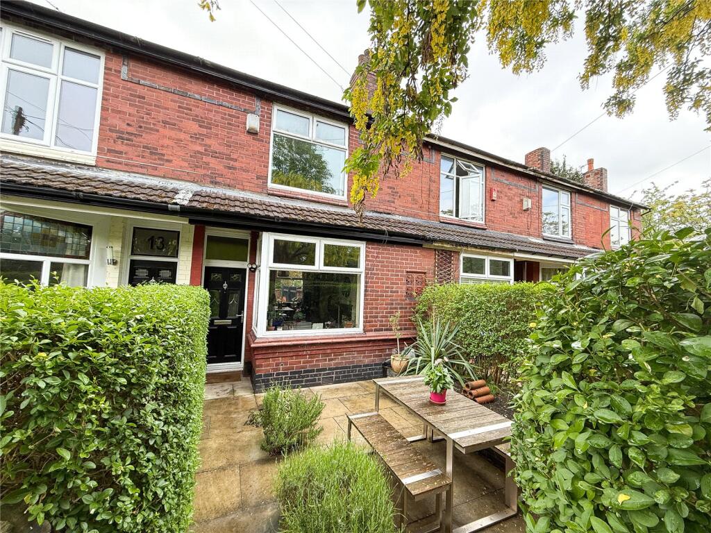 2-bed terraced on Winifred Road, Didsbury Village, M20, £400,000