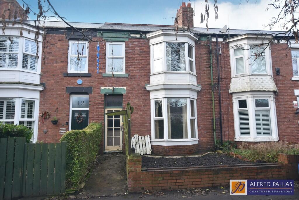 3-bed terraced on Hunter Terrace, Sunderland, £110,000