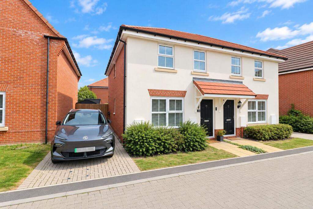 2-bed semi-detached on Belfry Avenue, Hatfield Peverel, Chelmsford, £200,000