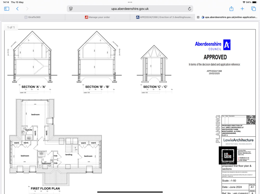 West Of Whitehouse Farm, Montgarrie, AB33 - View 5
