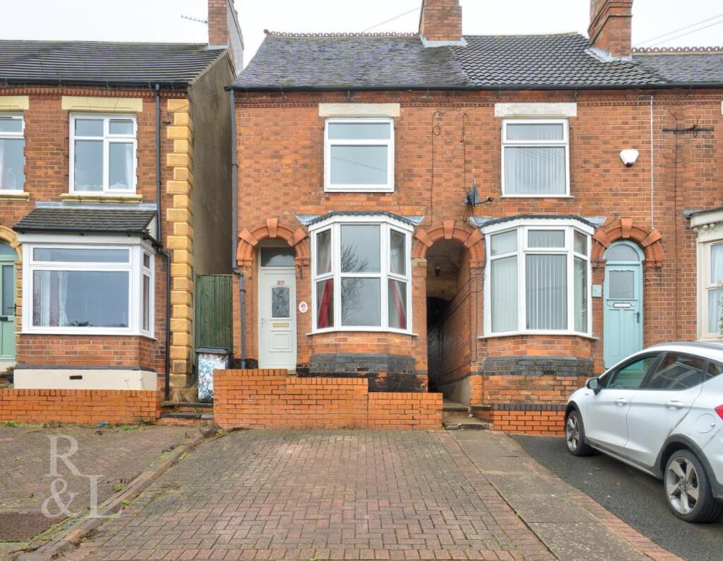 3-bed terraced on Bosworth Road, Measham, Swadlincote, £190,000