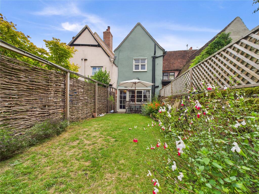 2-bed terraced on Cross Street, Sudbury, Suffolk, CO10, £230,000