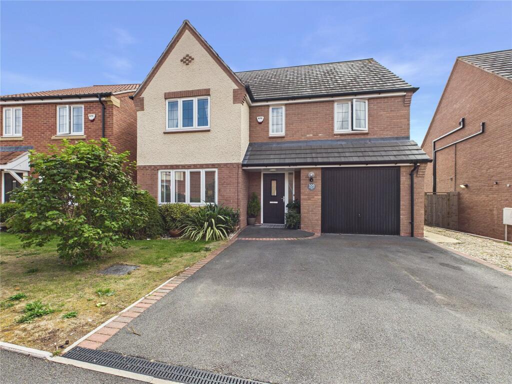 4-bed detached on Centenary Way, Copcut, Droitwich Spa, Worcestershire, WR9, £475,000