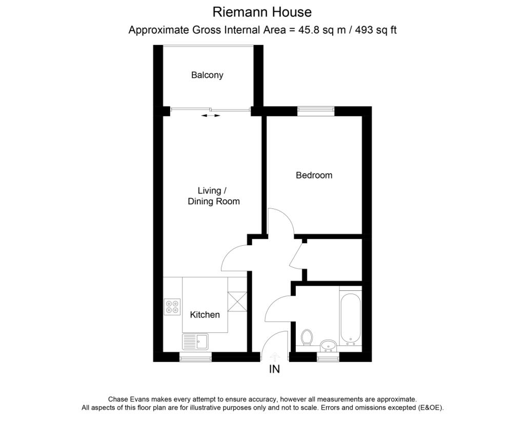 1 bedroom flat for rent