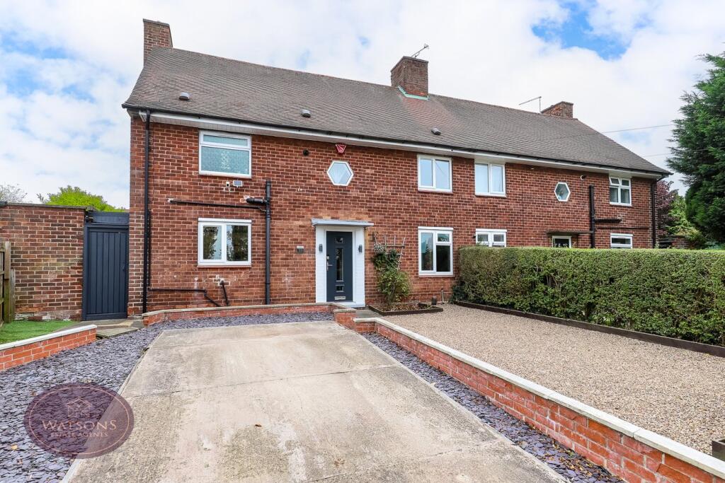4-bed semi-detached on Linwood Crescent, Eastwood, Nottingham, NG16, £230,000