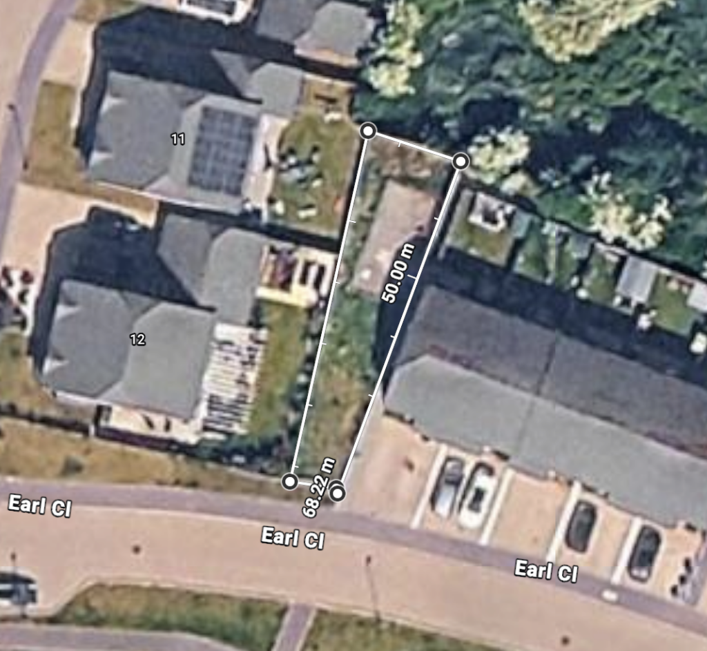 Plot size approx