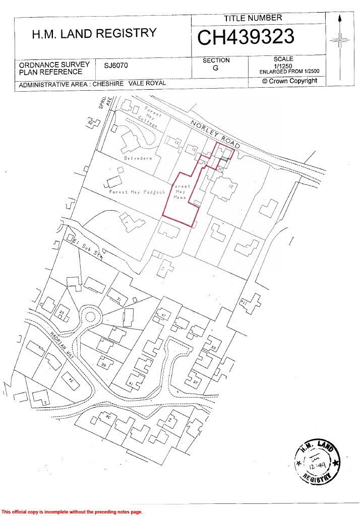Development opportunity, Norley Road, Sandiway photo 4