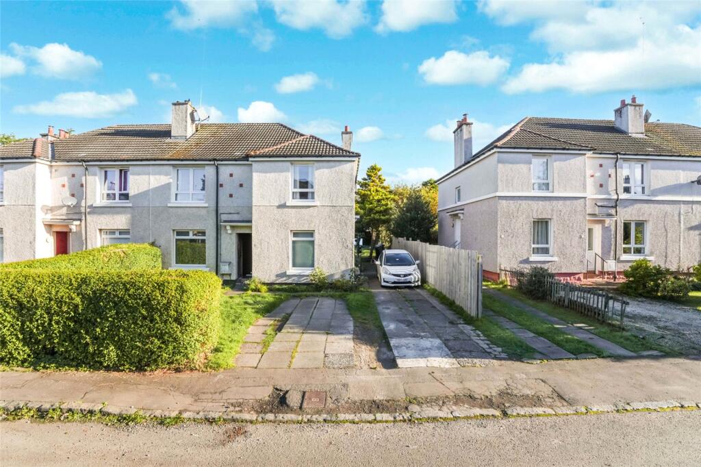 2-bed semi-detached on Balgonie Road, GLASGOW, Lanarkshire, G52, £120,000
