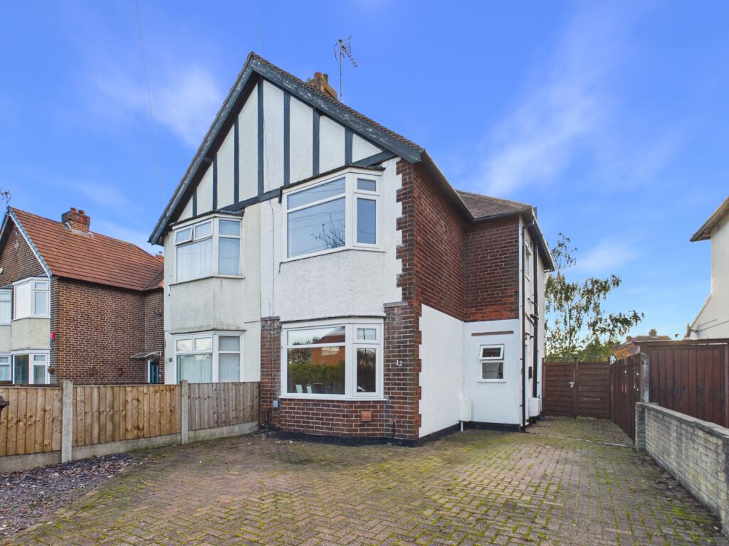 3-bed semi-detached on Goodsmoor Road, Littleover, £250,000
