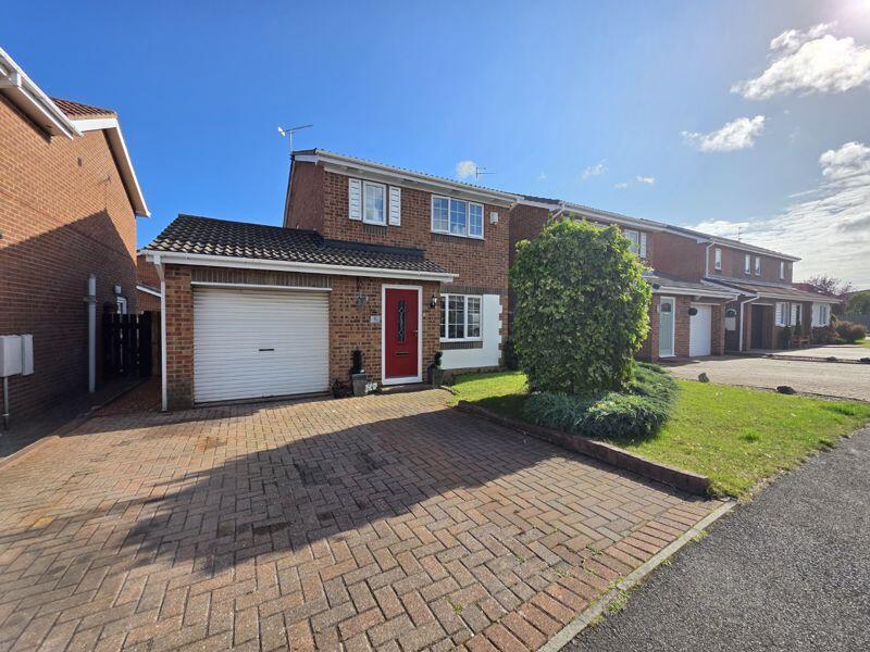 3-bed detached on Hauxley Drive, Cramlington, £250,000