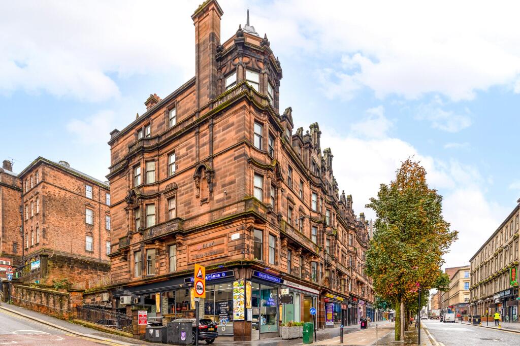1-bed flat on Sauchiehall Street, Glasgow City Centre, Glasgow, £149,000