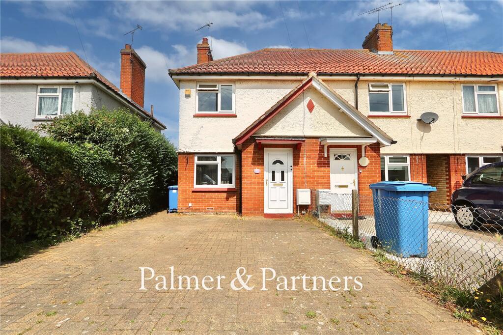 2-bed terraced on Boyton Road, Ipswich, Suffolk, IP3, £190,000
