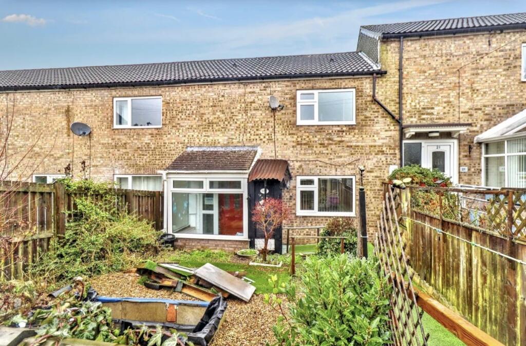 2-bed terraced on 20 Scotton Gardens, Catterick Garrison, DL9 4HX, £20,000