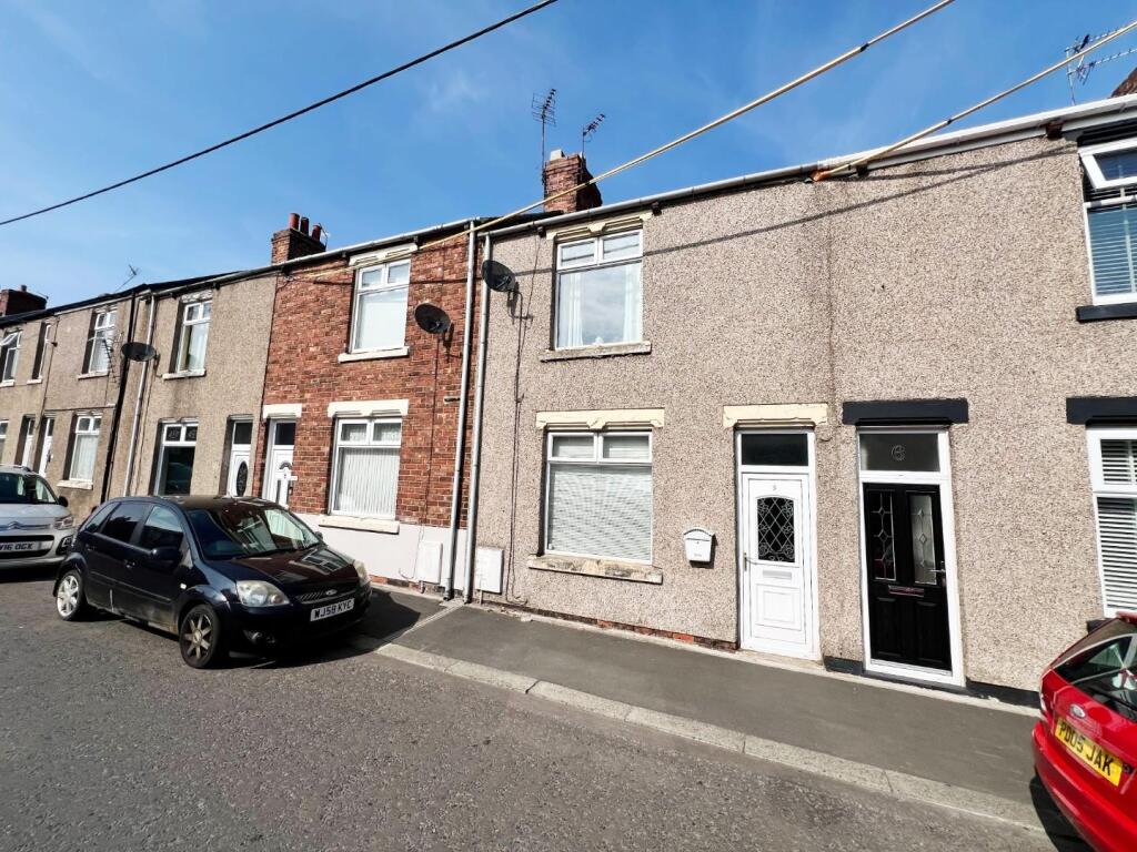 2-bed terraced on Rowlandson Terrace, Ferryhill, £59,950