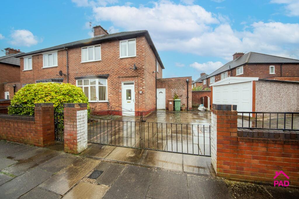 3-bed semi-detached on Williams Avenue, Newton-Le-Willows, WA12, £190,000