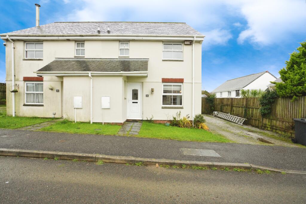 3-bed semi-detached on The Meadows, Bodmin, PL30, £225,000