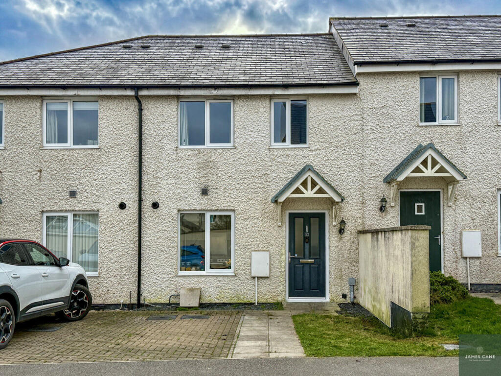 2-bed terraced on Penwethers Crescent, Truro, TR1, £265,000